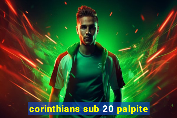 corinthians sub 20 palpite